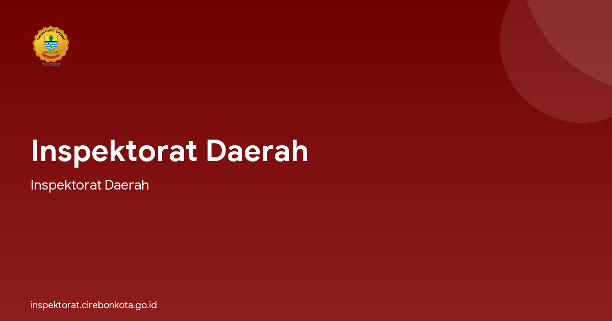 Inspektorat Daerah