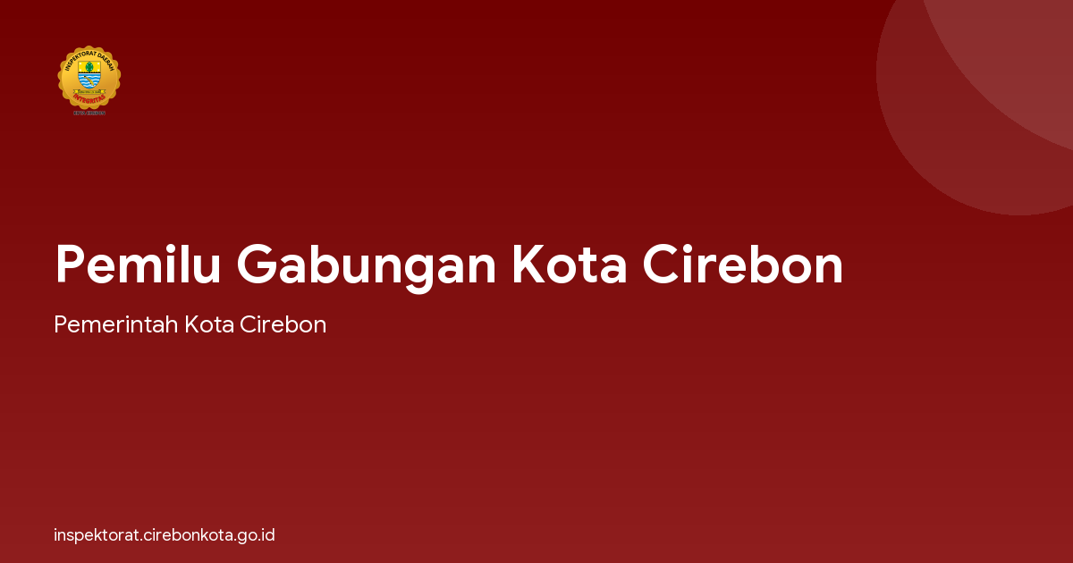 Pemilu Gabungan Kota Cirebon