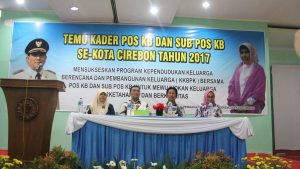 TEMU KADER KB SE-KOTA CIREBON, WALI KOTA UNGKAP ANGKA KELAHIRAN DI KOTA CIREBON MENURUN