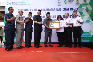 Memperingati Hari Kesehatan Nasional(HKN) Ke-53 Tahun 2017 Dan Deklarasi Universal Health Coverage (UHC) Tingkat Kota Cirebon