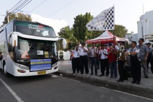 Tahun Pertama Mudik Gratis Diberangkatkan dari Kota Cirebon