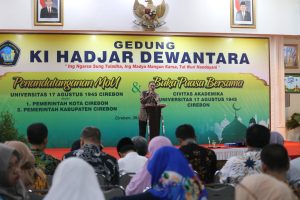 Pemda Kota Cirebon Teken MoU dengan Kampus Untag